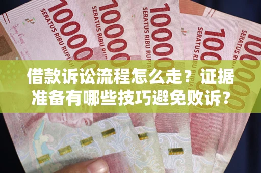 北京借款诉讼流程怎么走？证据准备有哪些技巧避免败诉？