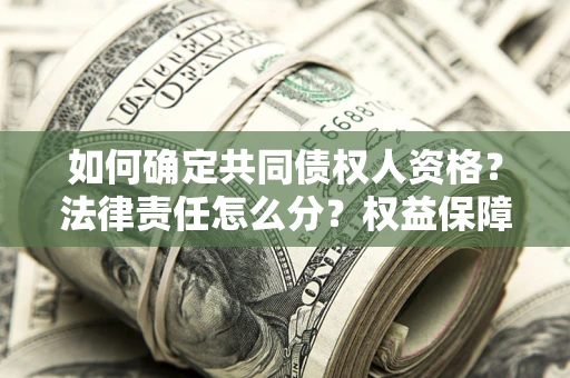北京如何确定共同债权人资格？法律责任怎么分？权益保障技巧揭秘！