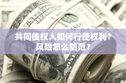 北京共同债权人如何行使权利？风险怎么防范？