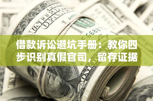 北京借款诉讼避坑手册：教你四步识别真假官司，留存证据不踩雷