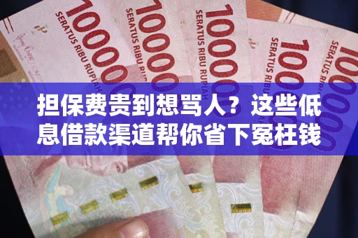 北京担保费贵到想骂人？这些低息借款渠道帮你省下冤枉钱