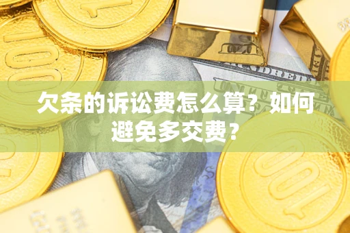 北京欠条的诉讼费怎么算？如何避免多交费？