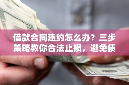 北京借款合同违约怎么办？三步策略教你合法止损，避免债务危机升级